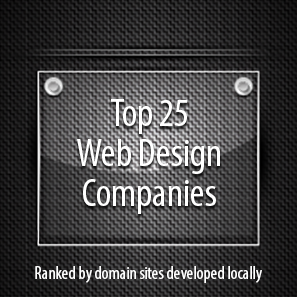 Kinetik IT - Top 25 Web Design Companies - Ranked by domain sites developed locally.